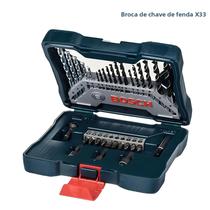33 PCS Bosch X-Line Chave De Fenda Conjunto De Brocas Para Madeira Metal Pedra GSB GBM TSB TBM TSR