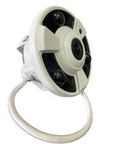 3360 camera fisheye poe 3mp 3 leds onvif h265 - kit 5un