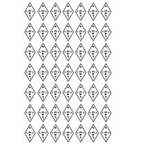 35 adesivos transparente de RADIESTESIA YOSHUA para sua proteção - Jogos secretos