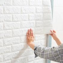 35 Painéis 3d Tijolo Branco Autoadesivo De Espuma 35 Painéis 3d Tijolo Branco Autoadesivo De Espuma
