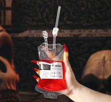 350ml Saco De Sangue Vazio Para Halloween(Nao contem sangue falso na bolsa) 350ml Saco De Sangue Vazio Para Halloween(Nao contem sangue falso na bolsa)