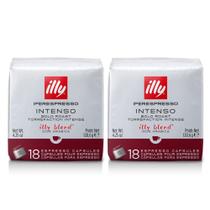 36 Cápsulas, Café Illy Blend, Intenso Illy Iperespresso