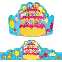 36 Coroas de Aniversário para Crianças - Ideal para Sala de Aula, Escola e VBS