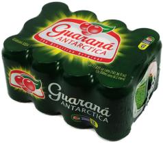 36 latas de REFRIGERANTE guaraná ANTARTICA 350 ml