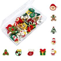 36 peças de alfinetes de Natal Keepsweat, lindas decorações de inverno