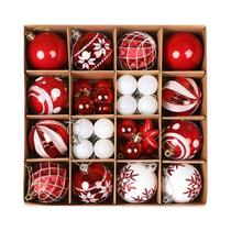 36 Peças De Enfeites De Bola De Natal Para Árvore, Decoração De Casa, Halloween, Ano Novo 2026,