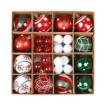 36 Peças De Enfeites De Bola De Natal Para Decoração De Árvore, Casa, Halloween, Ano Novo 2026,