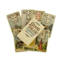 36 Peças Jogo De Cartas Grand Tableau Lenormand Tarot Oracle Para Adivinhação E Previsão Do Futuro