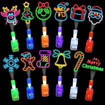 36 piezas de juguetes de luces para dedos YBSOP para fiestas de Navidad para niños 36 piezas de juguetes de luces para dedos YBSOP para fiestas de Navidad para niños