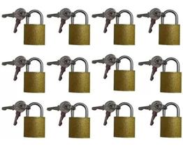 36 Unidades Cadeados Pequeno 20mm Importados Armário, Malas.