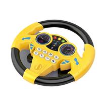 360 graus Brinquedo De Volante Simulador Rotativo Para Crianças 1-6PCS Com Som Eletrônico De Carro