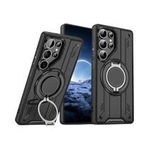 360 graus Capa Com Suporte Magnético Para Samsung Galaxy S25 S24 S23 FE S22 S21 A56 A55 A36 A35 A26