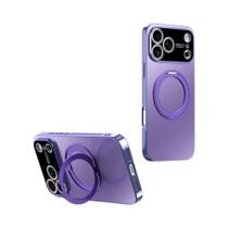 360 graus Capa Com Suporte Magnético Rotativo À Prova De Choque Com Acabamento Fosco Para iPhone 13