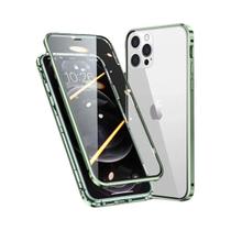 360 graus Capa De Telefone Magnética De Metal De Proteção Total Para iPhone 16 pro Max 15 pro Max 14