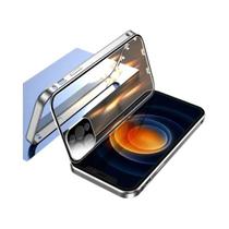 360 graus Capa Magnética De Vidro Dupla Face Com Proteção De Lente Para iPhone 16 14 15 pro Max 13 12