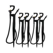 360 graus Conjunto De Microaspersores Rotativos Com Estaca De 20cm E Conector Barb De 1/4'' Para 360 graus Conjunto De Microaspersores Rotativos Com Estaca De 20cm E Conector Barb De 1/4'' Para