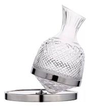 360 graus de luxo ao redor do decantador de vinho de vidro 360 graus de luxo ao redor do decantador de vinho de vidro