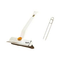 360 graus Escova De Limpeza Rotativa Multiuso Com Cerdas Rígidas E Raspador Para Pisos De Banheiro E