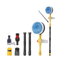 360 graus Kit De Escova Rotativa De Alta Pressão Para Lavagem Automotiva Com Espuma Automática, Cerdas