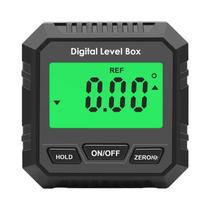 360 graus Medidor De Ângulo Digital Mini Inclinômetro Com Base Magnética Ferramenta Universal De