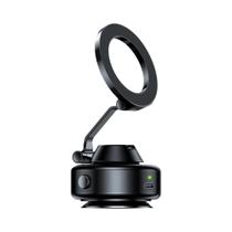360 graus Suporte Magnético Dobrável Para Celular Com Rotação Elétrica E Fixação a Vácuo Para Carro,