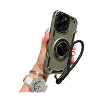 360 graus Suporte Para Anel Kickstand Compatível Com Magsafe Para iPhone 13 pro Max 12 11 Com Capa De