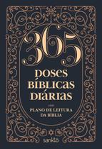 365 Doses Bíblicas Diárias Ornamentos: Com Plano de Leitura da Bíblia
