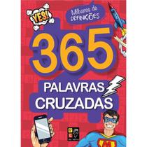 365 Palavras Cruzadas Capa Vermelha Livro de Passatempos e Desafios Diários Pé da Letra 365 Palavras Cruzadas Capa Vermelha Livro de Passatempos e Desafios Diários Pé da Letra