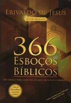 366 Esboços Bíblicos MARROM Livro Erivaldo De Jesus