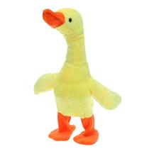 36cm/14inch Pato Elétrico Brinquedo Pelúcia Boneca De pelúcia Dançando Brinquedo com gravação de presente de bebê brinquedo educacional para aprendizado precoce Animais recheados e de pelúcia