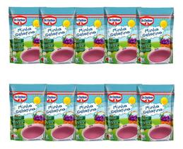 36un Minha Gelatina Sabor Uva 75g Cada - Dr. Oetker