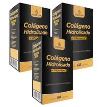 3Cx Colágeno Hidrolisado + Vitamina C Gold Lab 60 Cáps Cada