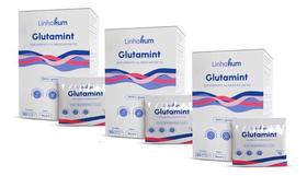 3cx Glutamint 100% L-glutamina Em Pó 30 Sachês 5g Linhahum