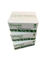 3cx sachês de guardanapos de papel kambe 30x15 c/750unidades