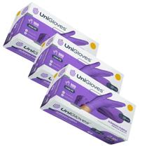 3cxs luvas proced latéx c pó unigloves purple 100un 3cxs luvas proced latéx c pó unigloves purple 100un