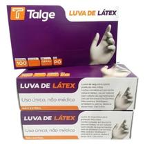 3cxs luvas proced látex talge 100un 3cxs luvas proced látex talge 100un