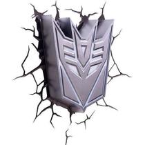 3D DECO LIGHT DECEPTICON SHIELD - Arandela - 3D Light FX