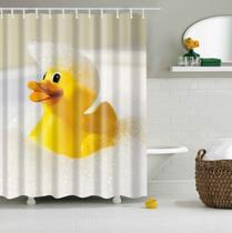 3D desenhos animados poliéster impermeável chuveiro cortinas de chuveiro yel - generic