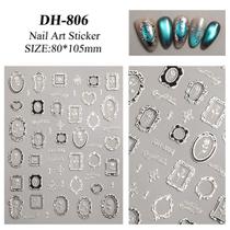 3D Gradiente Linha Francesa Adesivo De Unhas Diy Ferramenta De Adesivo De Decoração De Unhas 3D Gradiente Linha Francesa Adesivo De Unhas Diy Ferramenta De Adesivo De Decoração De Unhas