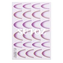 3D Gradiente Linha Francesa Adesivo De Unhas Diy Ferramenta De Adesivo De Decoração De Unhas