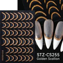 3D Gradiente Linha Francesa Adesivo De Unhas Diy Ferramenta De Adesivo De Decoração De Unhas