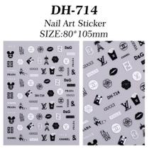 3D Gradiente Linha Francesa Adesivo De Unhas Diy Ferramenta De Adesivo De Decoração De Unhas