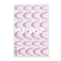 3D Gradiente Linha Francesa Adesivo De Unhas Diy Ferramenta De Adesivo De Decoração De Unhas