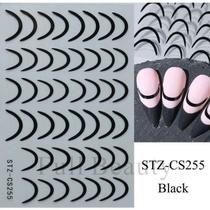 3D Gradiente Linha Francesa Adesivo De Unhas Diy Ferramenta De Adesivo De Decoração De Unhas 3D Gradiente Linha Francesa Adesivo De Unhas Diy Ferramenta De Adesivo De Decoração De Unhas