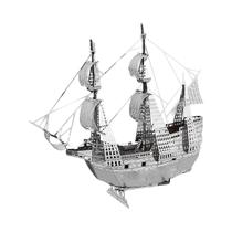 3D Metal DIY Corte a Laser Quebra-cabeça Modelo Kits Brinquedo De Quebra-cabeça Para Crianças