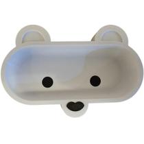 3D Porta Óculos Urso 16cm Branco - LIENAMIYA - Código 893501 3D Porta Óculos Urso 16cm Branco - LIENAMIYA - Código 893501