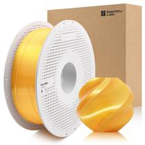3DTOOLS Filamento Bamboo PLA Silk+ 1,75mm Dourado 1KG RFID
