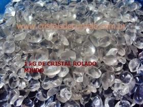 3kg Cristal Transparente Rolado Pedra PP Aprox. 5 a 10mm 3kg Cristal Transparente Rolado Pedra PP Aprox. 5 a 10mm