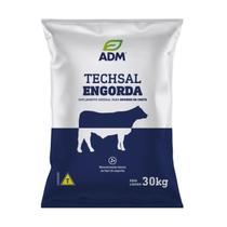 3Kg Sal Boi TechSal Mineral ADM 40 - Suplemento Mineral Para Boi de Corte/Final