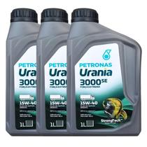 3L Óleo 15w40 Urania Mineral 3000 Se Petronas Diesel API CI-4 ACEA E7 StrongTech 3L Óleo 15w40 Urania Mineral 3000 Se Petronas Diesel API CI-4 ACEA E7 StrongTech